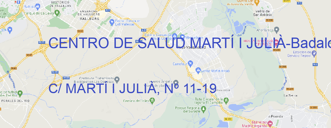 Oficina CENTRO DE SALUD MARTÍ I JULIÀ Badalona